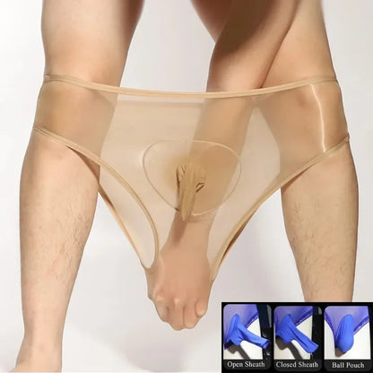 Glossy Sheer Men’s Panties