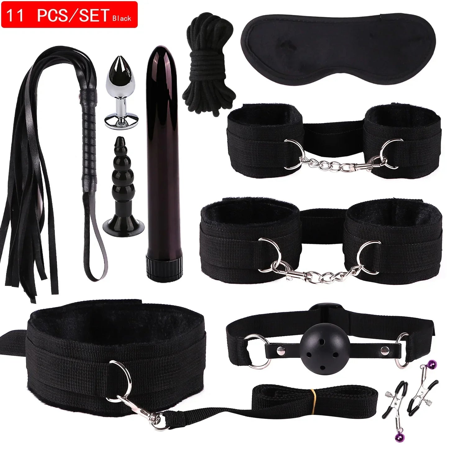 Premium Leather BDSM Bondage Set