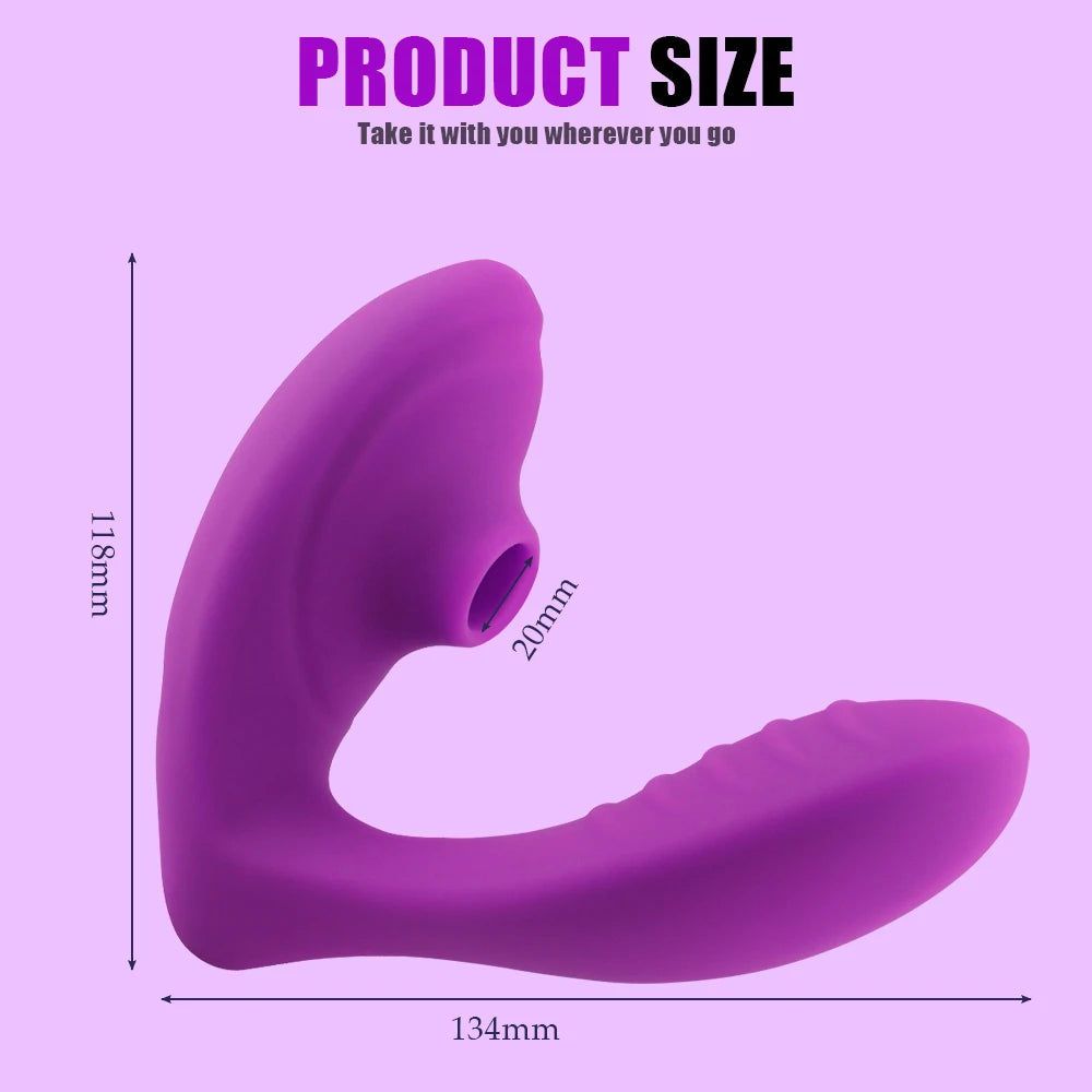 Clitoral Sucking Vibrator – Double Orgasm Smart Pleasure Toy