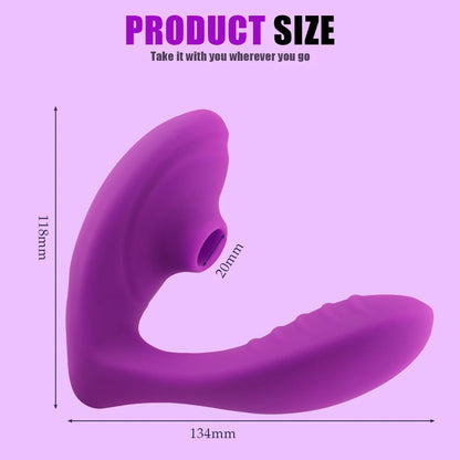 Clitoral Sucking Vibrator – Double Orgasm Smart Pleasure Toy