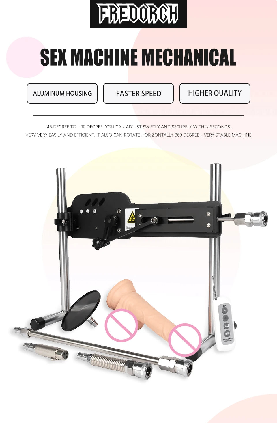 Ultra-Quiet Thrusting Sex Machine