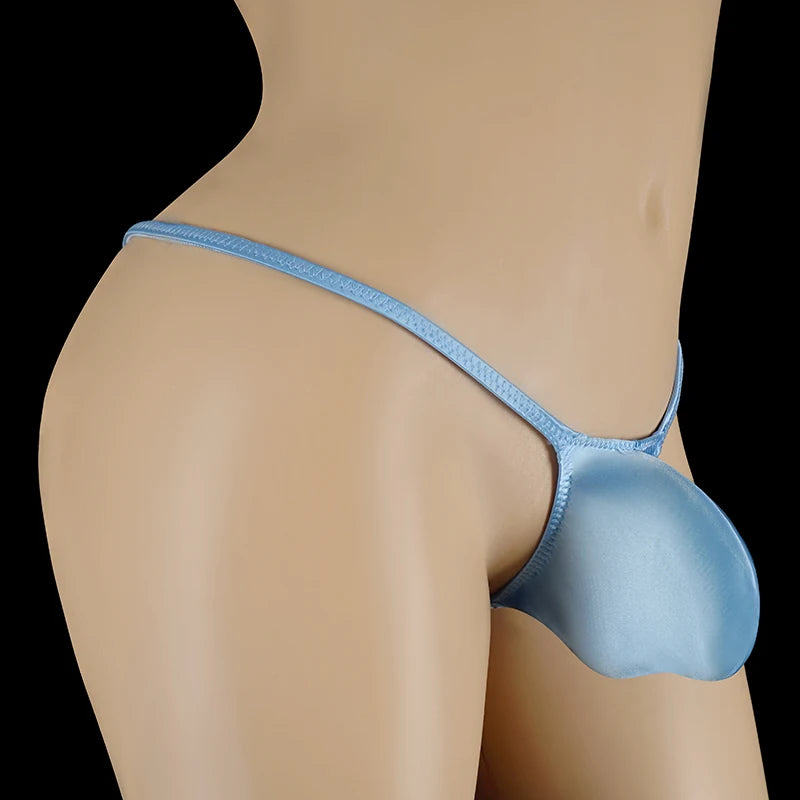Sexy Swim Thongs with Contour Pouch
