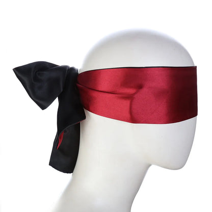 Satin Bondage Eye Mask & Restraint Set