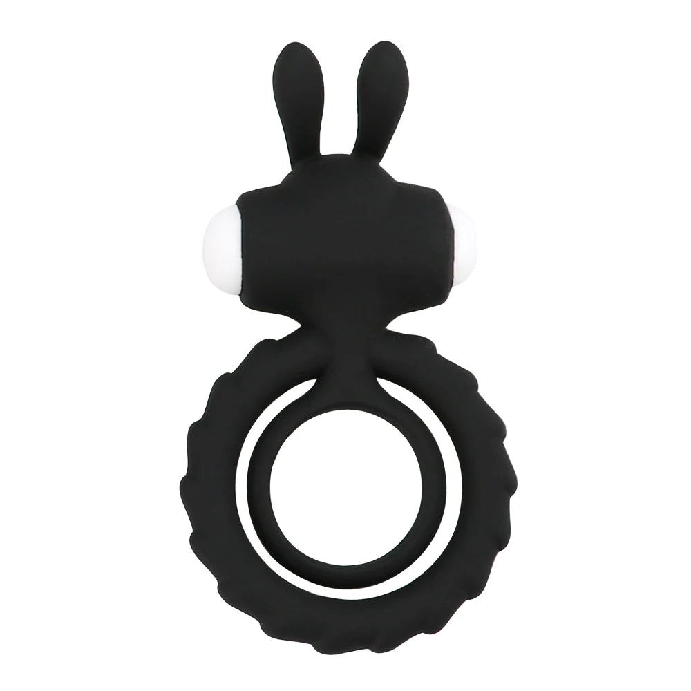 Luxe Pulse – Dual Vibrating Silicone Cock Ring