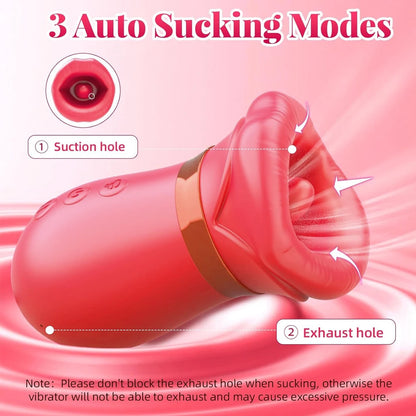 Luxe Bloom 4-in-1 App-Controlled Vibrator – Clitoral, Nipple & Anal Stimulation