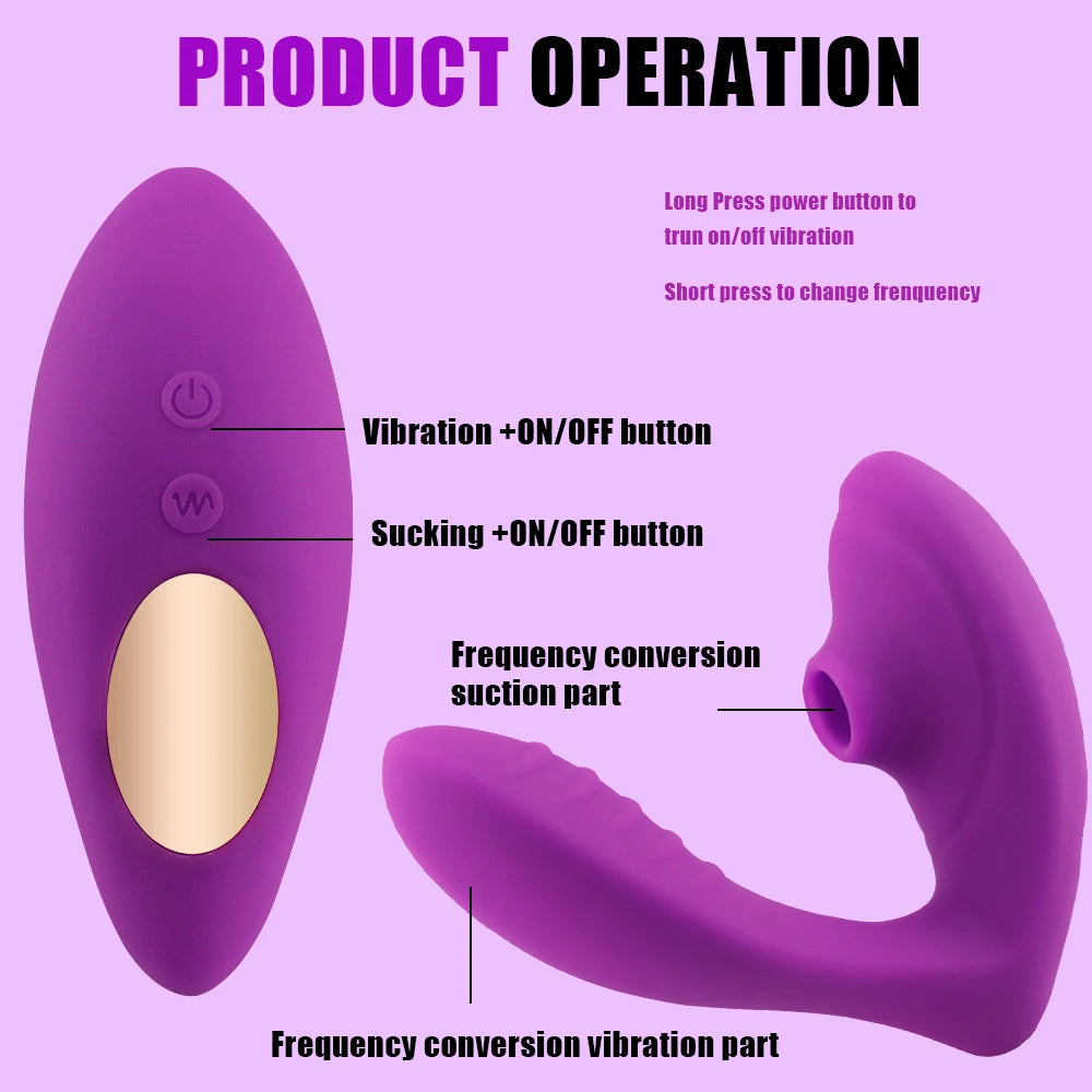Clitoral Sucking Vibrator – Double Orgasm Smart Pleasure Toy