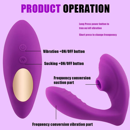 Clitoral Sucking Vibrator – Double Orgasm Smart Pleasure Toy