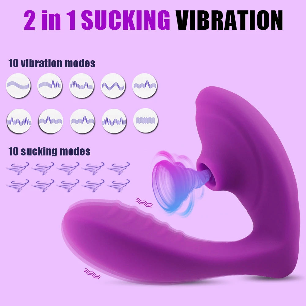 Clitoral Sucking Vibrator – Double Orgasm Smart Pleasure Toy