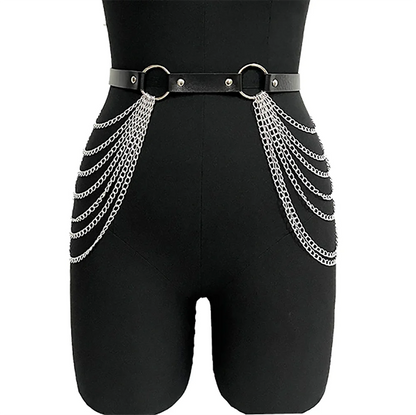 Sexy Leather Chest Harness