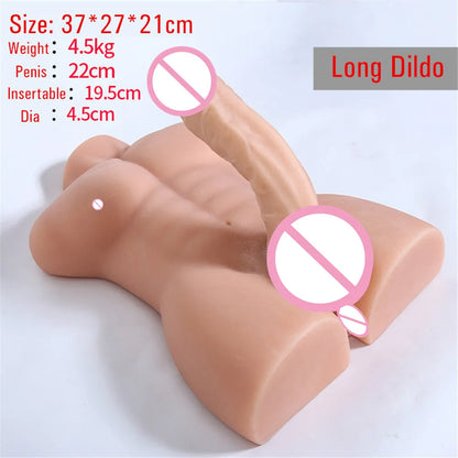 Realistic Muscular Male Torso Sex Doll