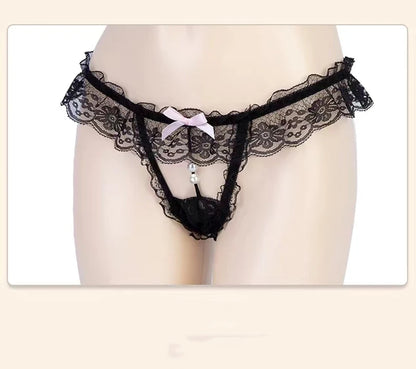 Lace Bows Lingerie Set