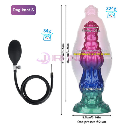 Inflatable Anal Plug – BDSM & Prostate Massager for Men & Women