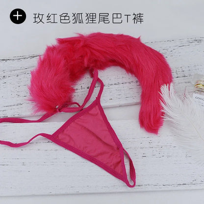 Cute Fox or Rabbit Tail Lingerie