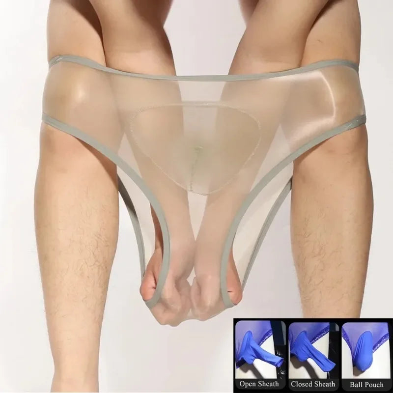 Glossy Sheer Men’s Panties