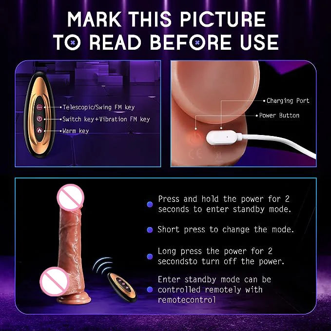 Realistic Dildo Vibration