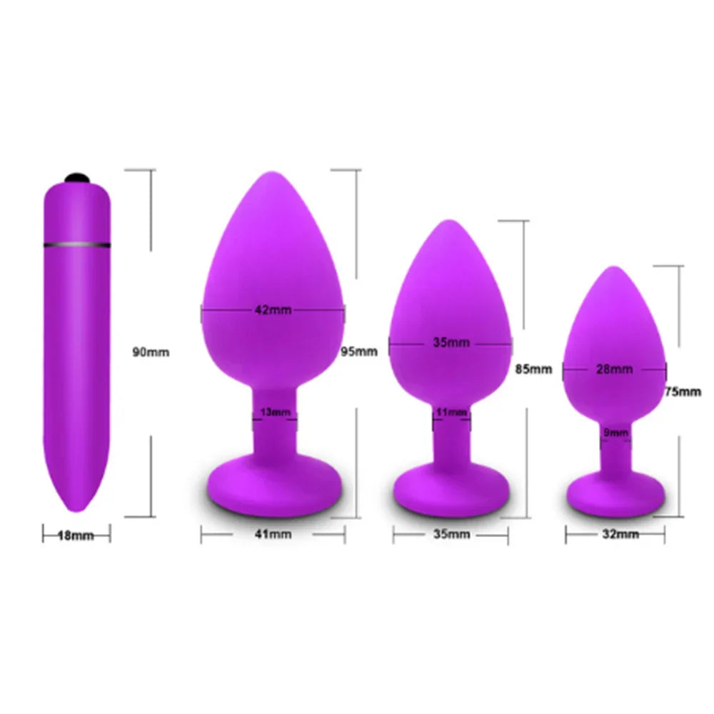 Soft Silicone Anal Butt Plug