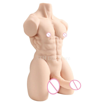 Realistic Muscular Male Torso Sex Doll