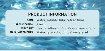 Natural Water-Based Sexual Lubricant
