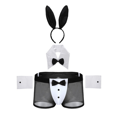Men’s Bunny Lingerie Set