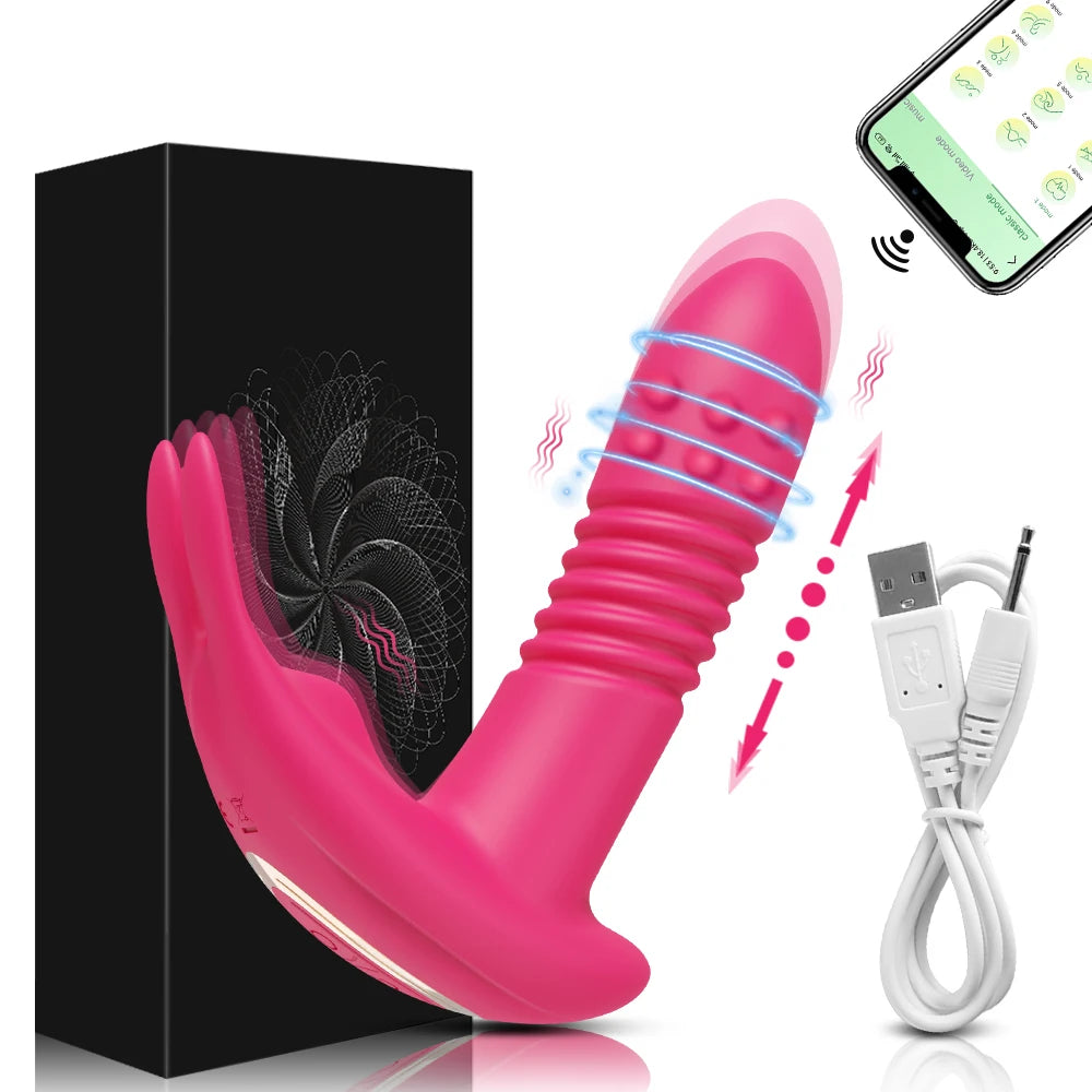 Multifunctional Vibrator Telescopic