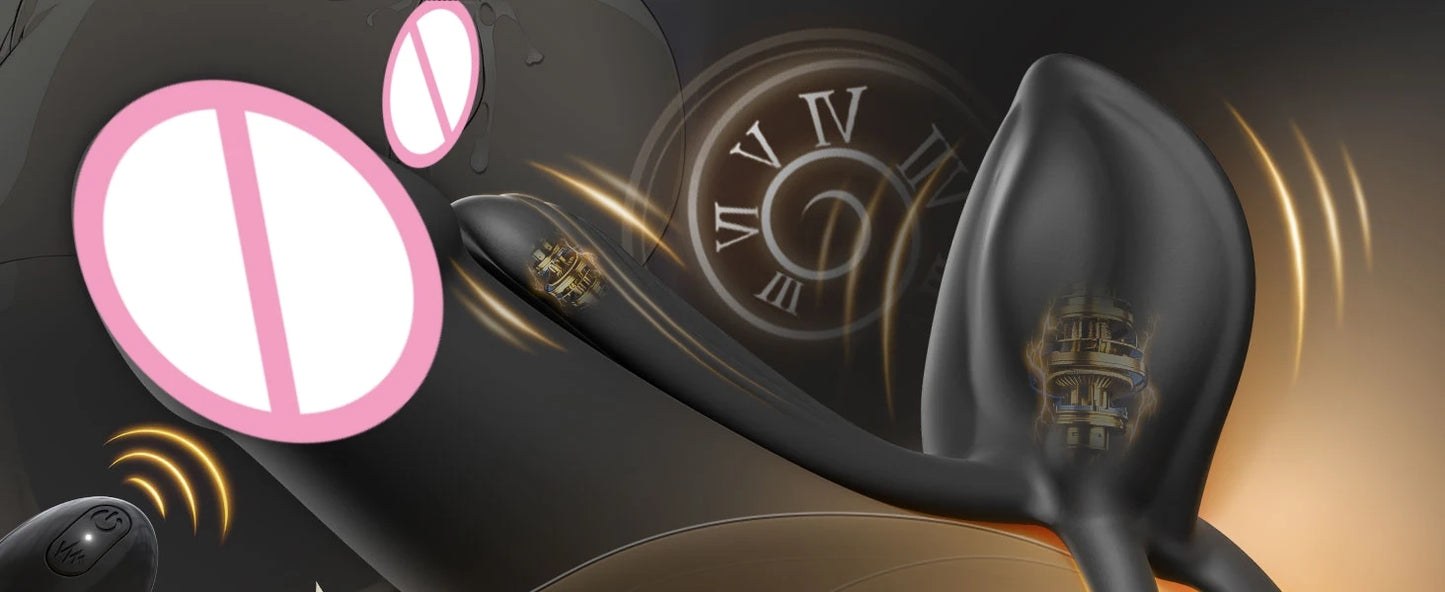 Kushor 4-in-1 Vibrating Cock Ring