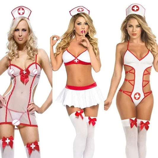 Sexy Nurse Lingerie Costume