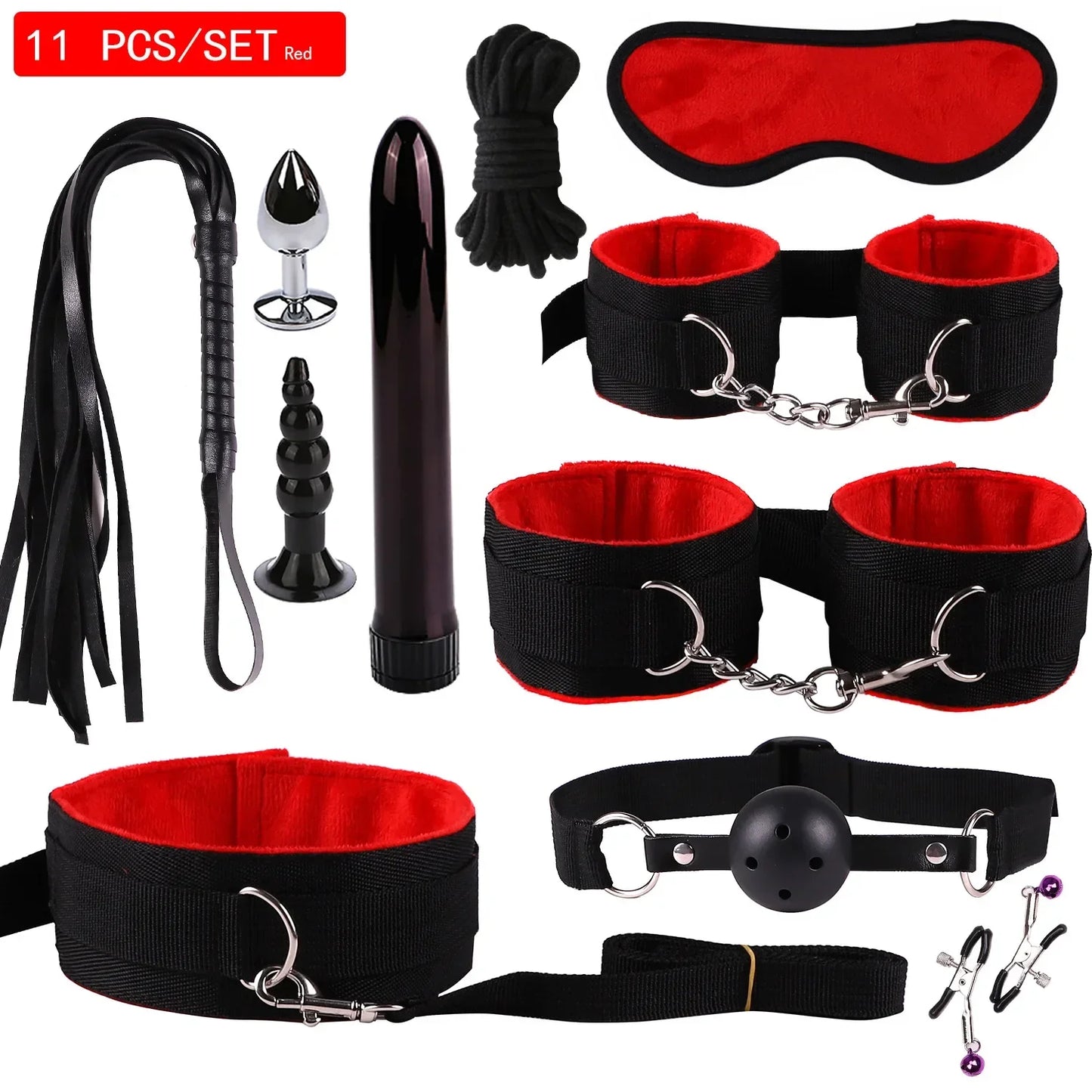 Premium Leather BDSM Bondage Set