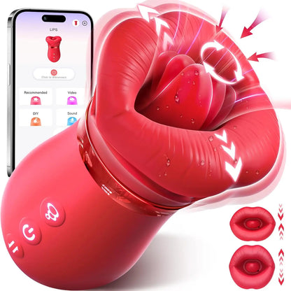 Luxe Bloom 4-in-1 App-Controlled Vibrator – Clitoral, Nipple & Anal Stimulation