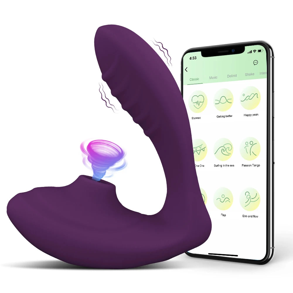 Clitoral Sucking Vibrator – Double Orgasm Smart Pleasure Toy