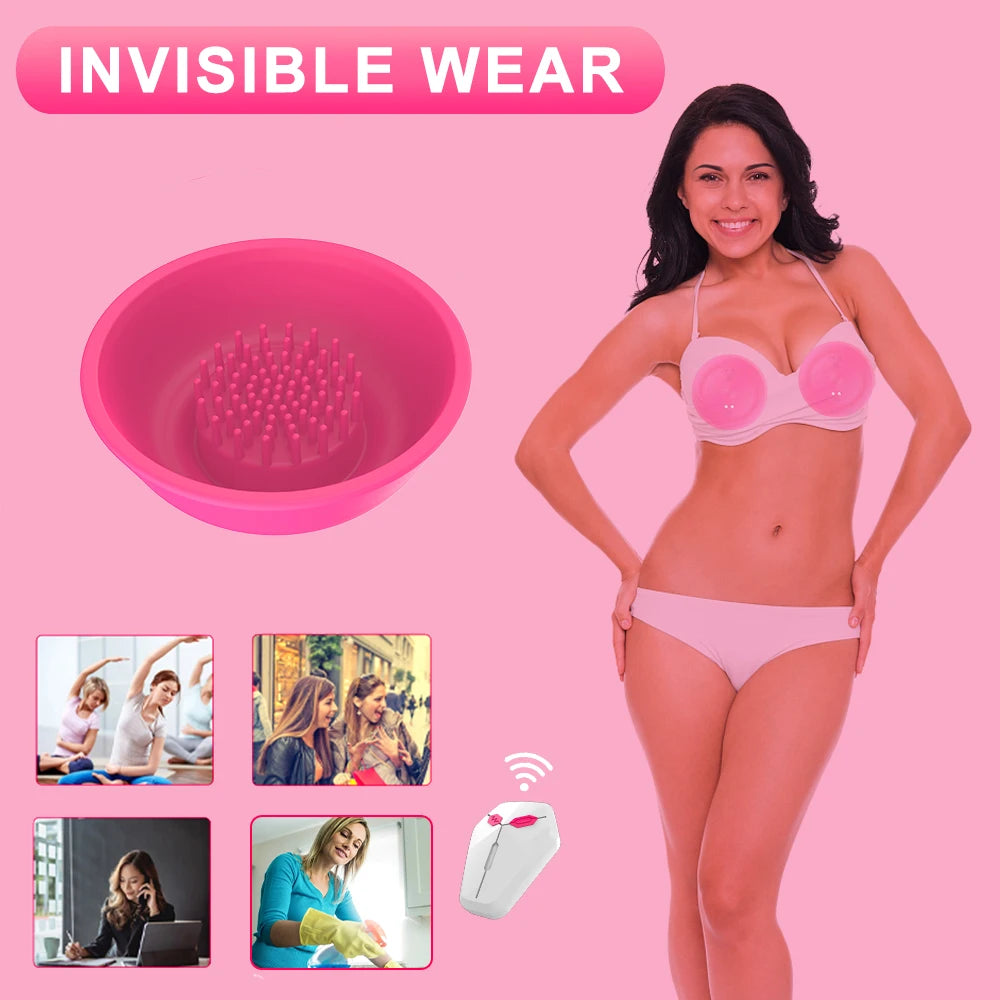 Vibrating Nipple Cup