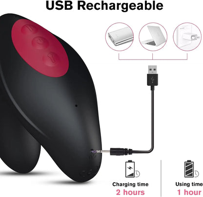 Inflatable Anal Vibrator