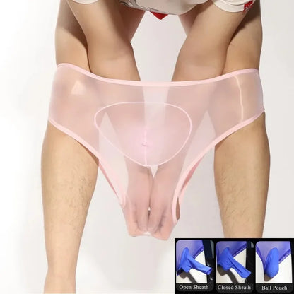 Glossy Sheer Men’s Panties