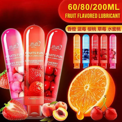 Large Capacity Anal Lubricant with Flavor