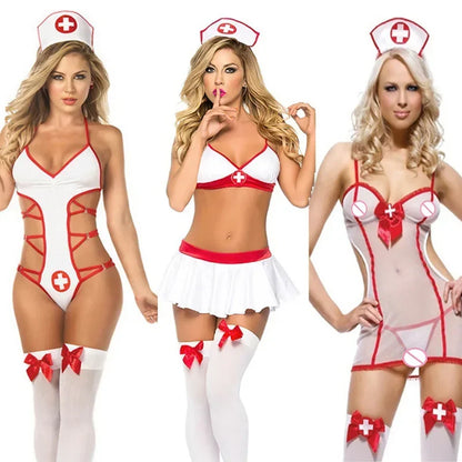 Sexy Nurse Lingerie Costume