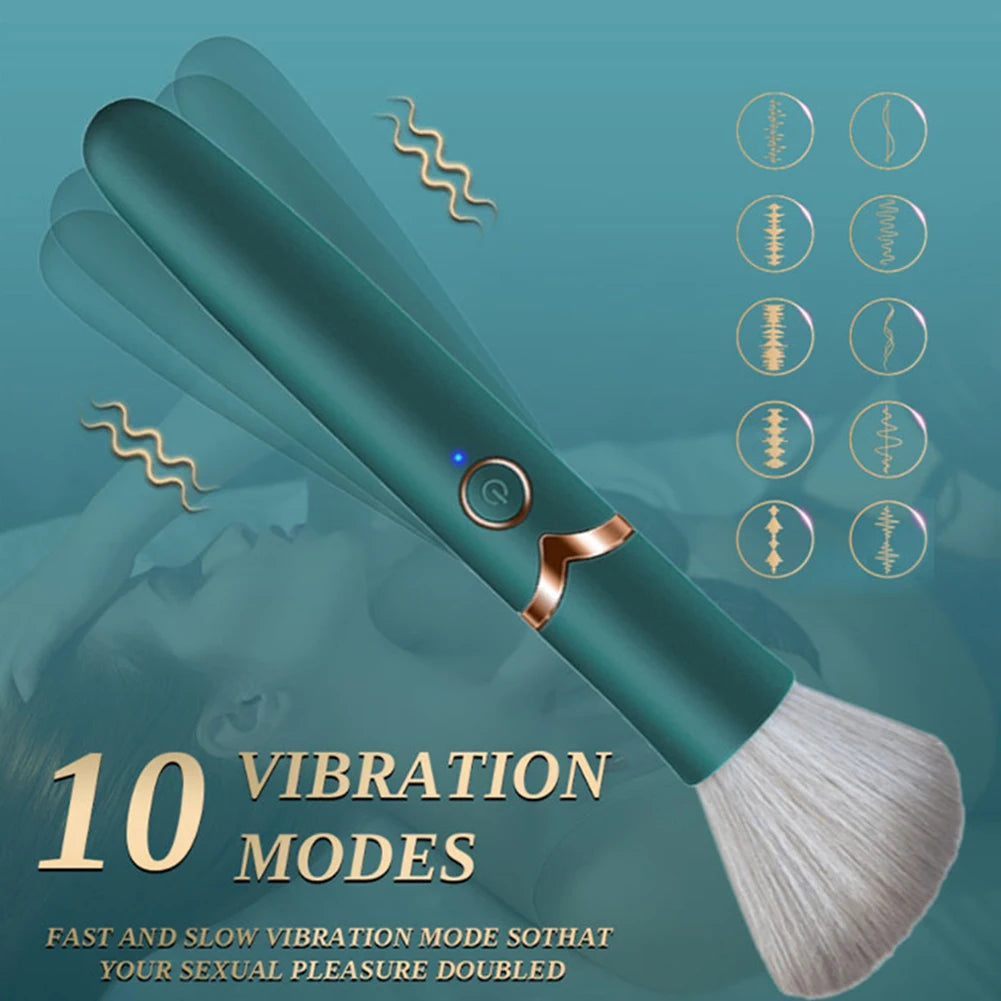 Makeup Brush Style Bullet Vibrator