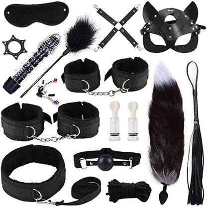 Premium Leather BDSM Bondage Set