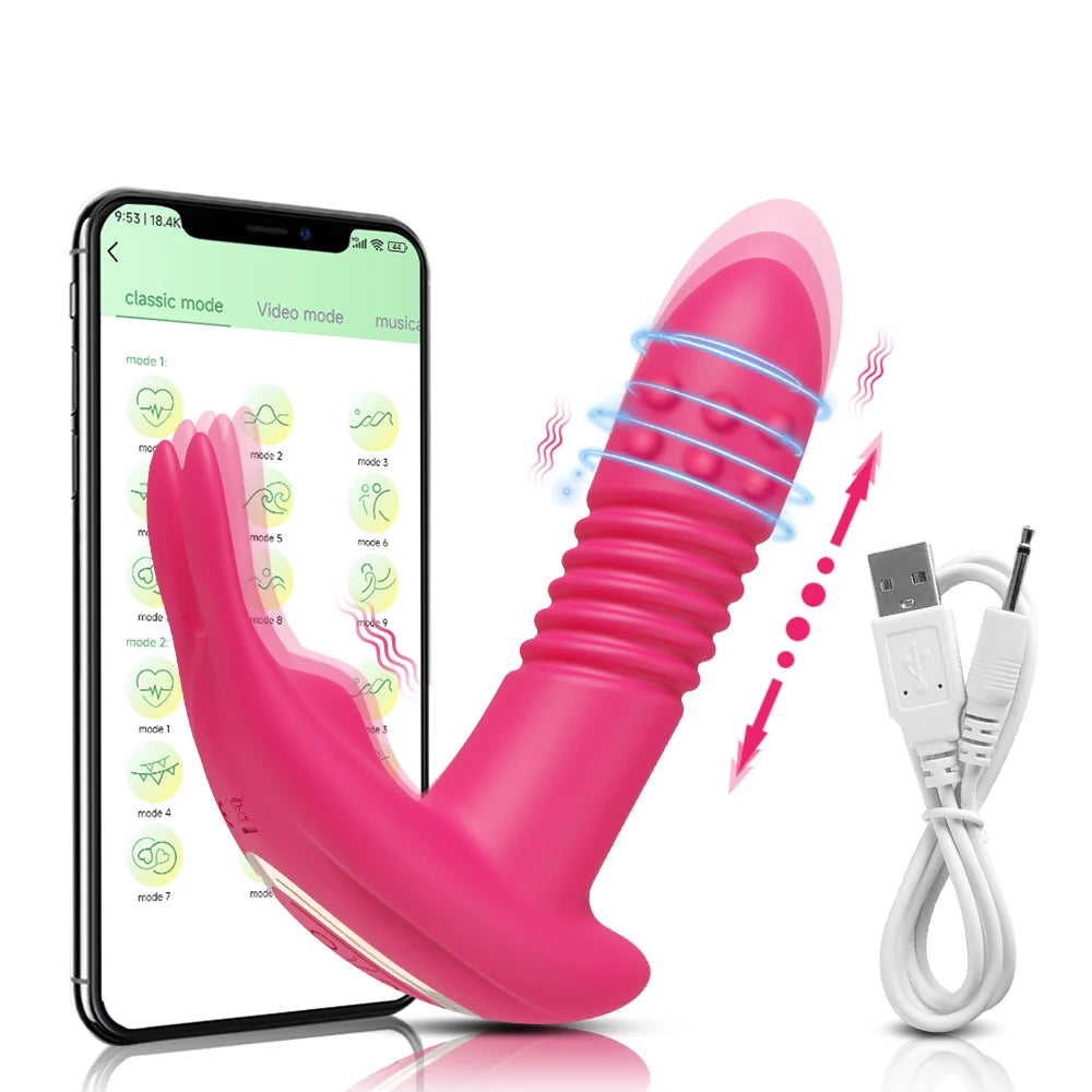 Multifunctional Vibrator Telescopic