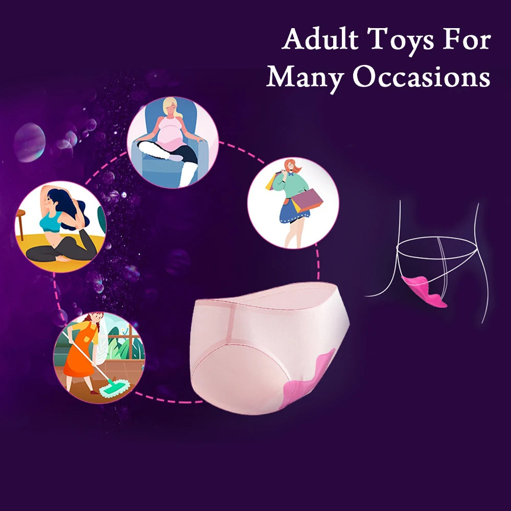 Butterfly Vibrator – Wearable Dual-Motor Pleasure