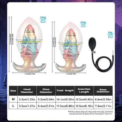 Inflatable Anal Plug – BDSM & Prostate Massager for Men & Women