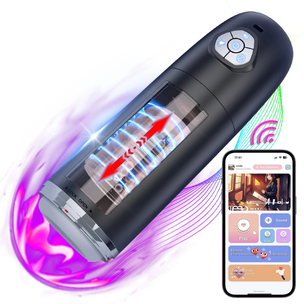 Luxe Emperor 2.0 – Automatic Telescopic & Rotating Masturbator