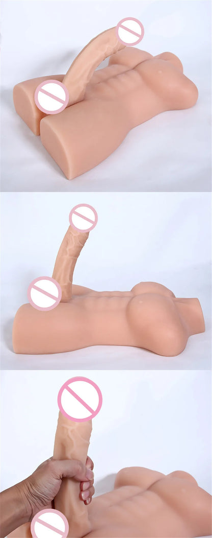 Realistic Muscular Male Torso Sex Doll