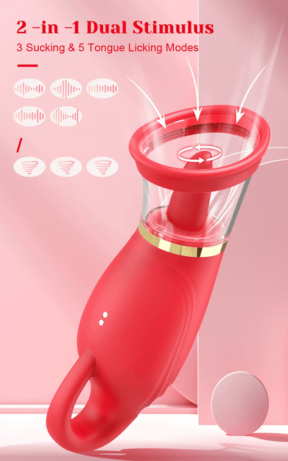 Powerful Swing Tongue Licking Vibrator