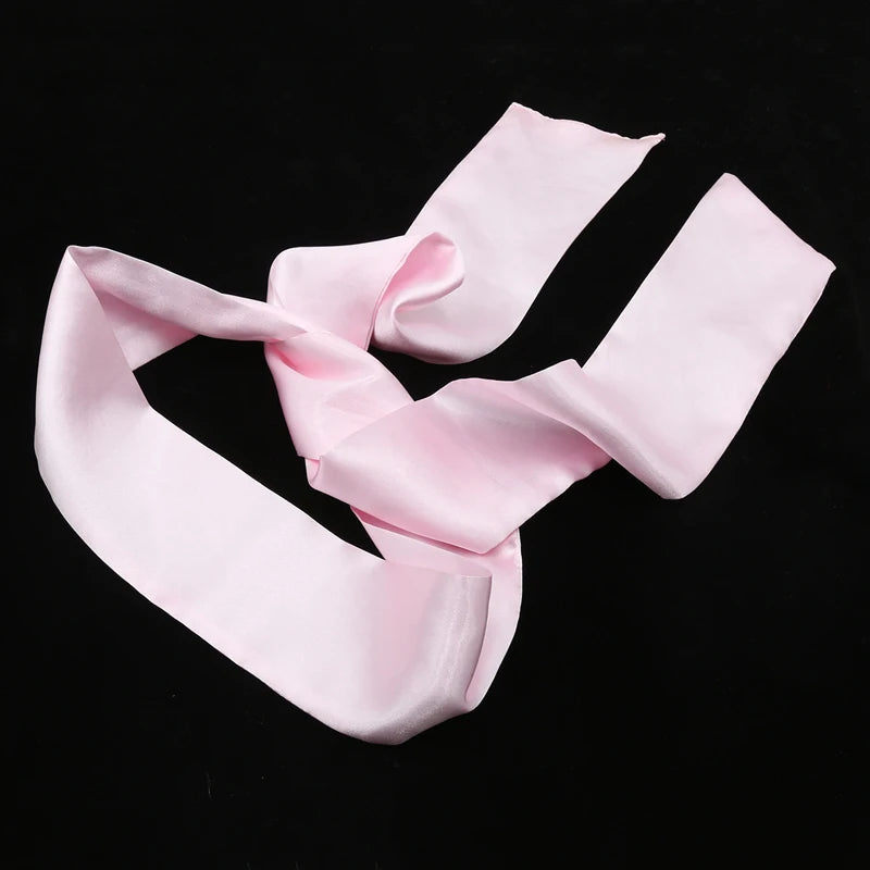 Satin Bondage Eye Mask & Restraint Set