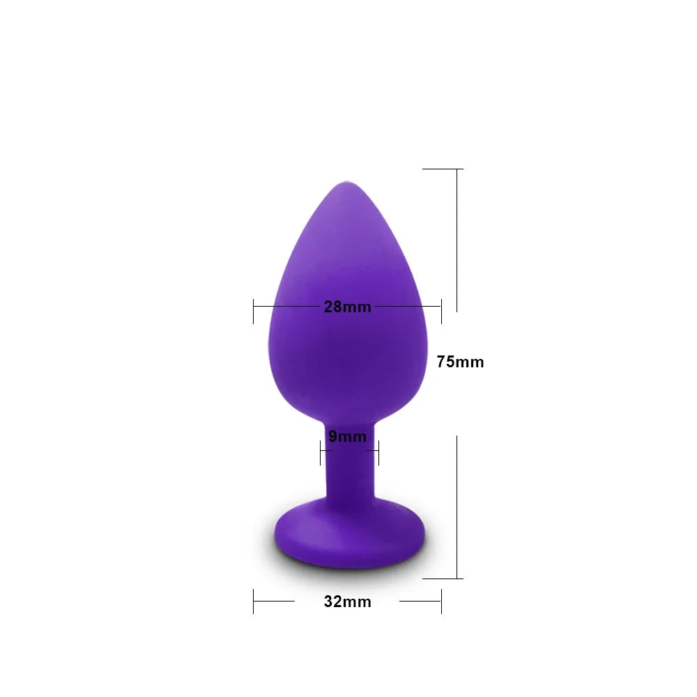 Soft Silicone Anal Butt Plug