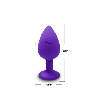 Soft Silicone Anal Butt Plug