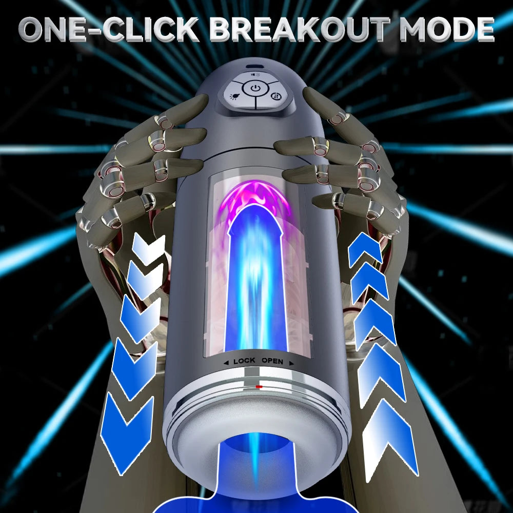 Luxe Emperor 2.0 – Automatic Telescopic & Rotating Masturbator