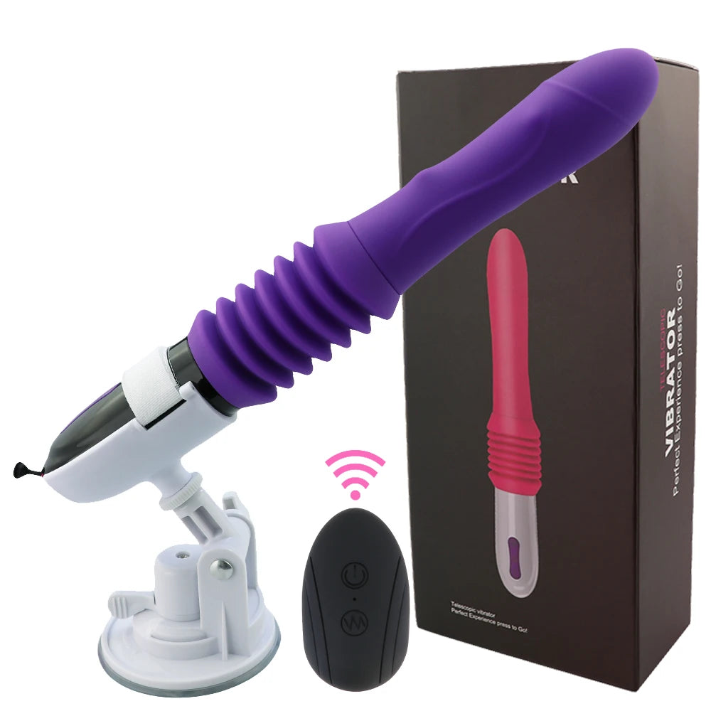 Automatic Telescopic Vibrator Élégance – Real Motion Experience