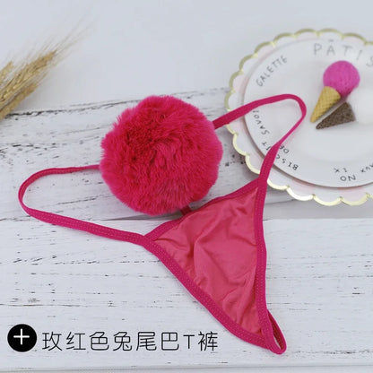 Cute Fox or Rabbit Tail Lingerie