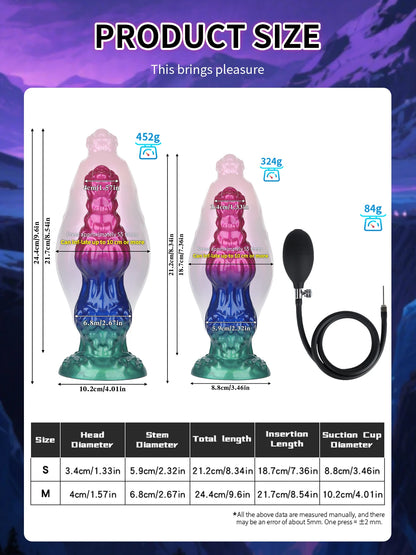 Inflatable Anal Plug – BDSM & Prostate Massager for Men & Women