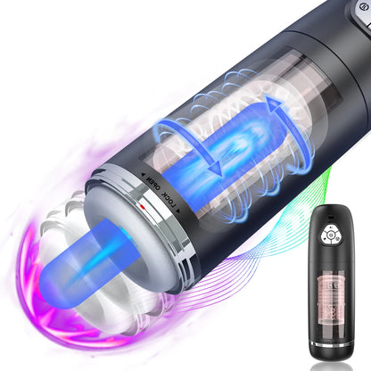 Luxe Emperor 2.0 – Automatic Telescopic & Rotating Masturbator